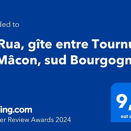 Gite La Rua, Entre Tournus Et Macon, Sud Bourgogne Montbellet Bagian luar foto