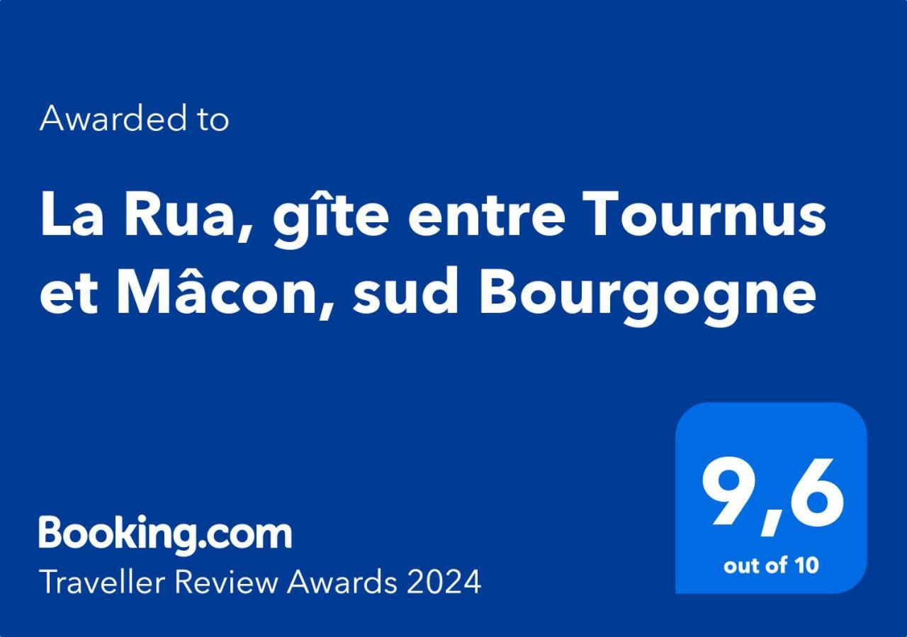 Gite La Rua, Entre Tournus Et Macon, Sud Bourgogne Montbellet Bagian luar foto
